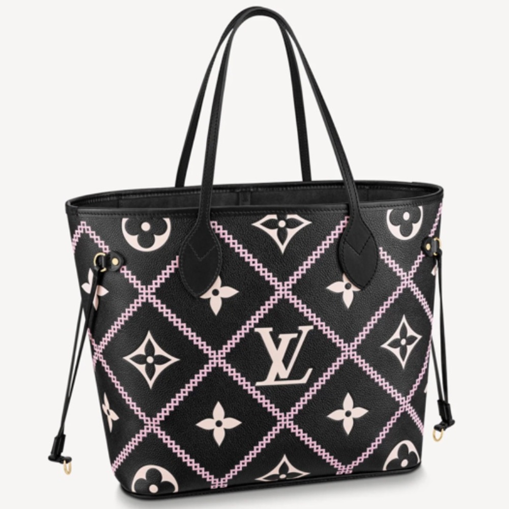 ❌RESERVED❌ New Louis Vuitton Spring ‘22 MM Neverfull Malletage Empreinte Leather